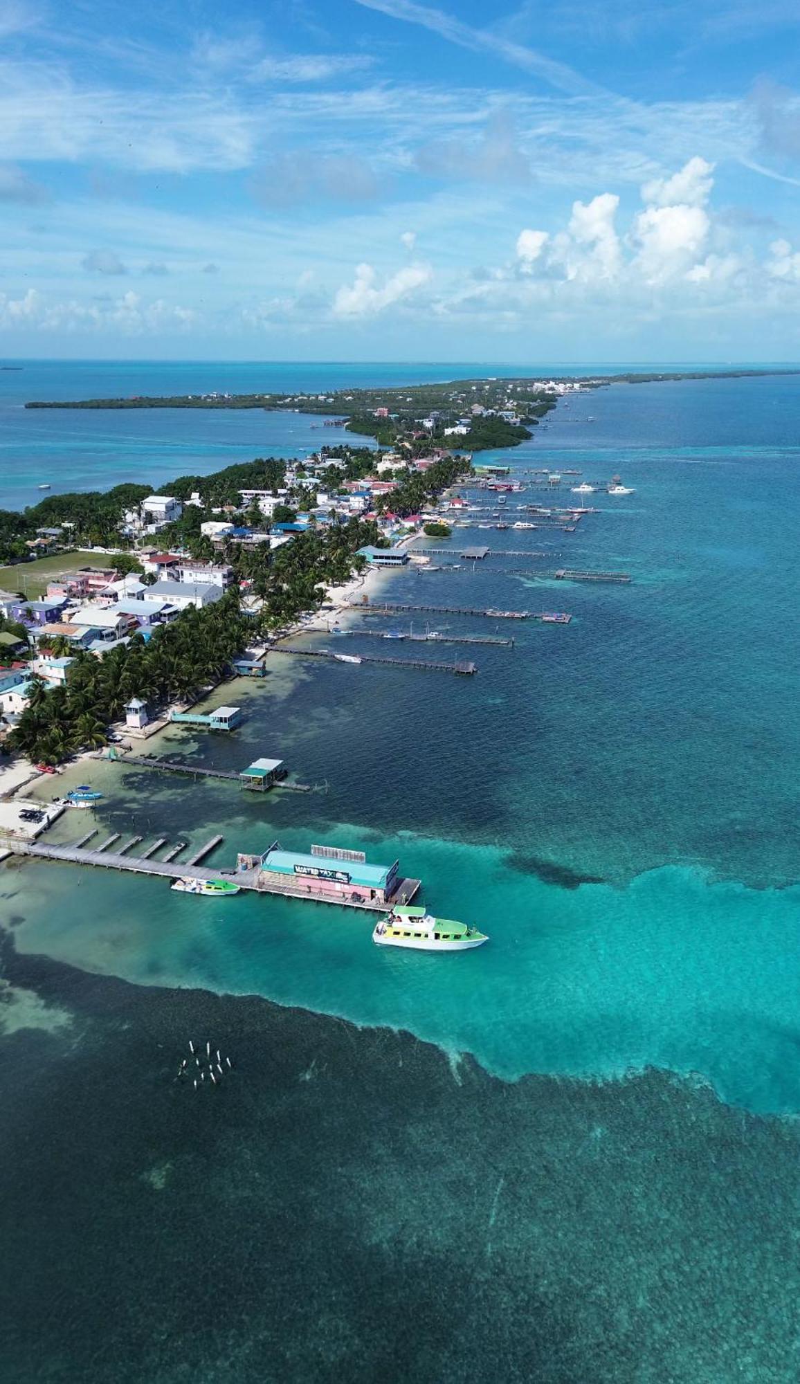 The Coral Casa Villa Caye Caulker Buitenkant foto